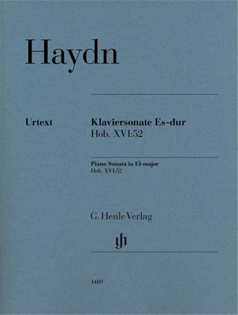 Piano Sonata in E flat major Hob. XVI:52